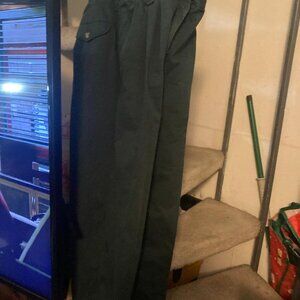 dark green hasting and smith womens pants size 14